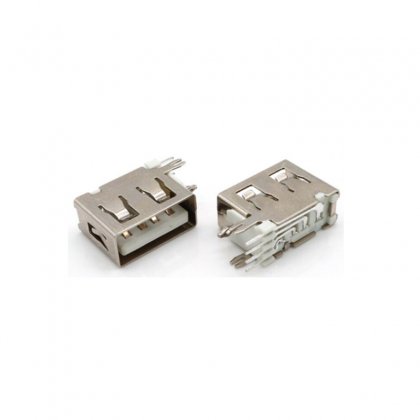 USB2.0 Type A female 90 degree USB Socket 13.7mm