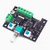 24V/12V Stepper Motor Driver with Simple Speed Control, Forward/Reverse Controller Module, PWM Pulse Signal Generator