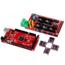 Reprap 3D Printer Full Set Kit Mega 2560 + RAMP 1.4 Extend Shield +4pcs DRV8825 Stepper Driver Set