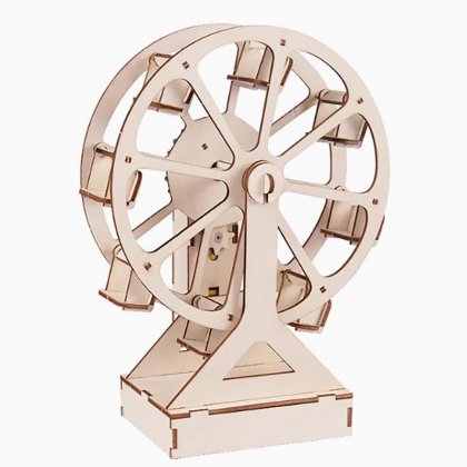 DIY Ferris wheel assembly