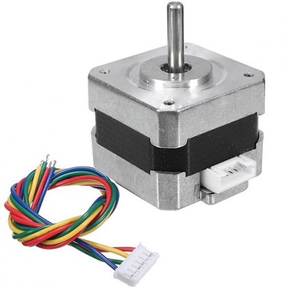42 stepper motors wire 34mm 12V/0.4A/2600G, CM Motor 2 phase 4 wire