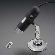 USB Microscope - 5MP interpolated 220x magnification / 8 LEDs