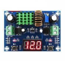 XH-M291 digital voltage regulator module XL4015E1 switch type voltage regulator output 1.3-36V current 5A