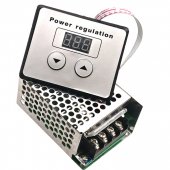 AC 220V 4000W SCR Thyristor, High Power Electronic Digital Voltage Regulator