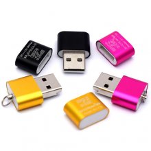 SY-T18 Portable Mini USB 2.0 Micro SD TF T-Flash Memory Card Reader Adapter Flash Drive SD flash memory