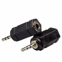 2.5mm to 3.5mm audio plug