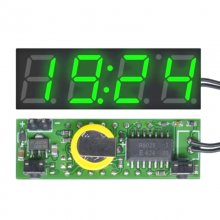 Green/High precision R8025 replaces DS3231 digital clock/LED digital tube electronic clock luminous on-board clock temperature