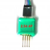 Single Row 2.54mm 4P Tip E Test Stand Burning Clip pin Debug Download Program ARM JTAG Probe Tools cable