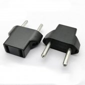 USA Plug to EU Plug Convertor Adapter