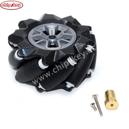 97MM Left L Mecanum Wheel