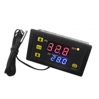 W3230 AC 110V-220V Digital Thermostat Thermometer Regulator Heating Cooling Control Instruments LED Display