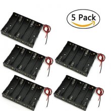 5pcs AA batter case