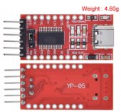 Type-C FT232 FTDI USB 3.3V 5.5V to TTL Serial Adapter Module