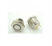 Non-self-locking switch 16mm 12V Waterproof