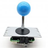 Blue 5Pin 8way Long Stick Joystick with Multi Color Ball for Arcade Game Machine Pandora box console