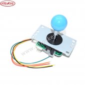 Blue 5Pin 8way Long Stick Joystick with Multi Color Ball for Arcade Game Machine Pandora box console