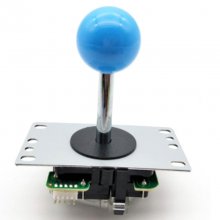 Blue 5Pin 8way Long Stick Joystick with Multi Color Ball for Arcade Game Machine Pandora box console