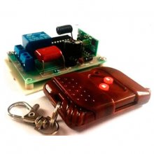 1 Channel Relay Lighting Wireless Remote Controler Switch remote control light kit One way 220v can wear wall