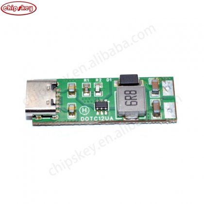 5V to 15V / Type-C DC Boost Converter PWM PFM Stabilizer Module USB DC