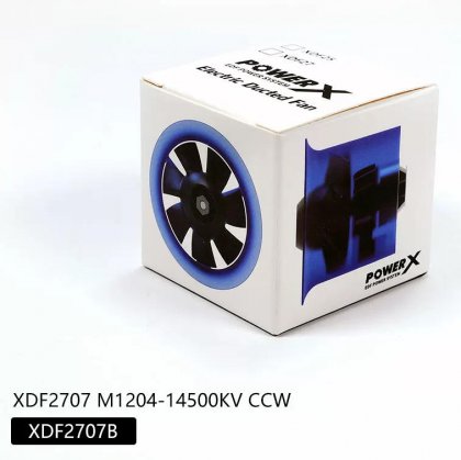 27MM CW brushless culvert 11500KV 7 bladed paddle