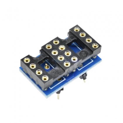 Dual DIP8 to DIP8 Mono Opamp PCB+Pin+Socket For NE5532 OPA2132 OPA627 TL072 P07