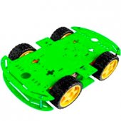 Green 4WD Dual Classis Robot Car