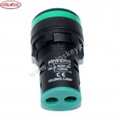 Green AD16-22DS 22mm Indicator Light 24V DC