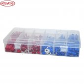 450pcs Terminal quick wiring terminal crimping tool cold crimping connector connector crimping terminal male and female plug Kit