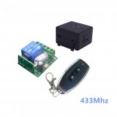 433 Mhz Wireless Remote Control Switch DC 12V 10A 1CH relay 433Mhz Receiver Module For 1527 learning code Transmitter Remote