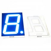 Blue 4inch 1digit Green 8 segment led display Common Anode 40101BB