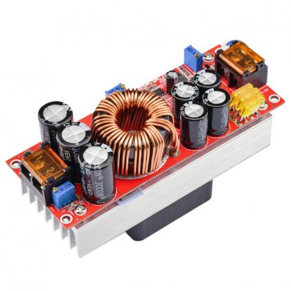 1800W 40A CC CV Boost Converter DC-DC Step Up Power Supply Adjustable Module DC 10V-60V to 12V-90V DIY kit Electric Unit Modules