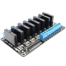 5V 8 Channel SSR Solid-State Relay Low Level Trigger With fuse Stable 240V 2A