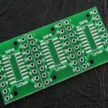 TSSOP16/SSOP16/SOP16/SOIC16/SO16 to DIP16 Adapter Breakout PCB Board