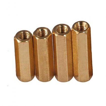 M2.5*14mm F/F Hexagon Brass Cylinder