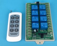 24V 8-channel relay With Controller