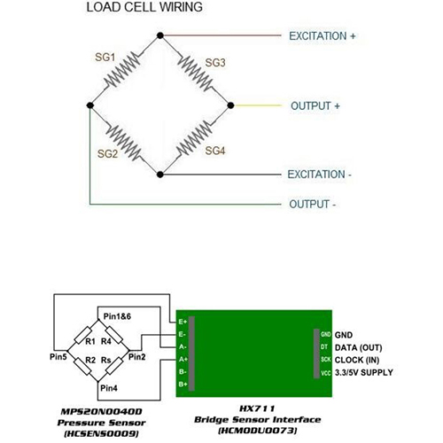 Weighing Sensor AD Module Dual-channel 24-bit A/D Conversion HX711 Shieding
