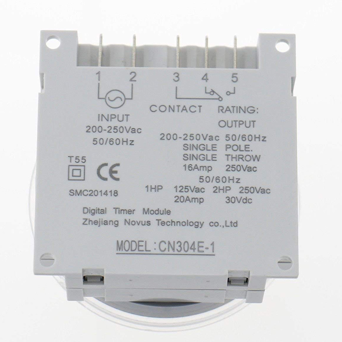 Programmable Timer Switch Relay Digital LCD Power Weekly CN304A AC 220V