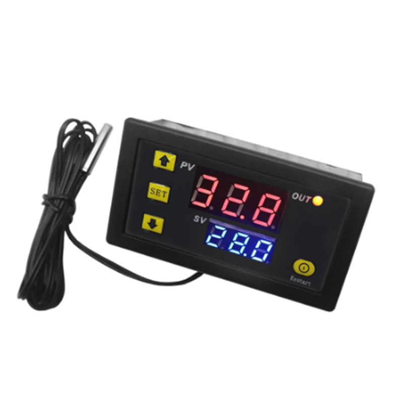 W3230 DC 12V Digital Thermostat Thermometer Regulator Heating Cooling ...