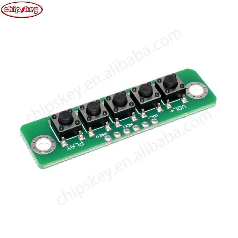 5 Independent Key Button Keypad Keyboard Module Mcu for Arduino Student Class Design Graduation Project Experiment DIY Kit