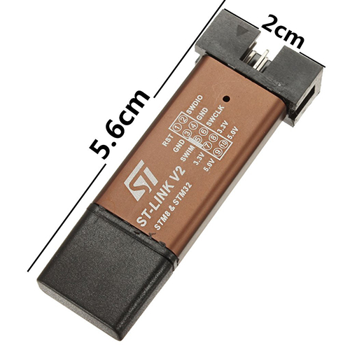 ST - Link V2 Mini Metal Shell STM8 STM32 Emulator Downloader Programmer